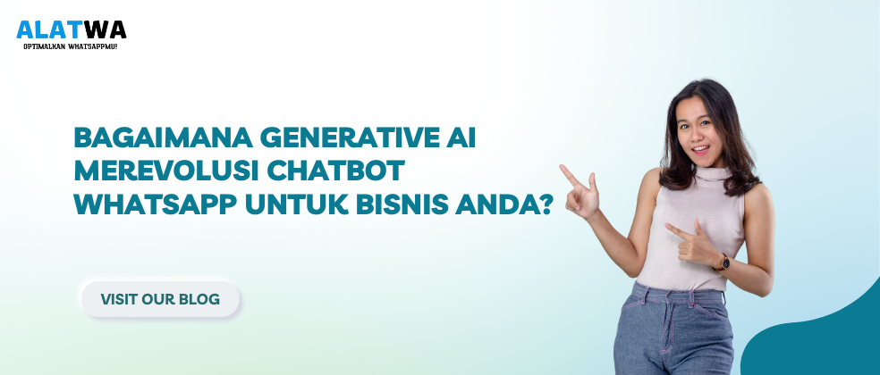 image for Generative AI Ubah Chatbot WhatsApp Bisnis