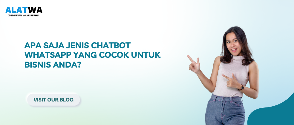image for Jenis Chatbot WhatsApp Terbaik untuk Bisnis Anda