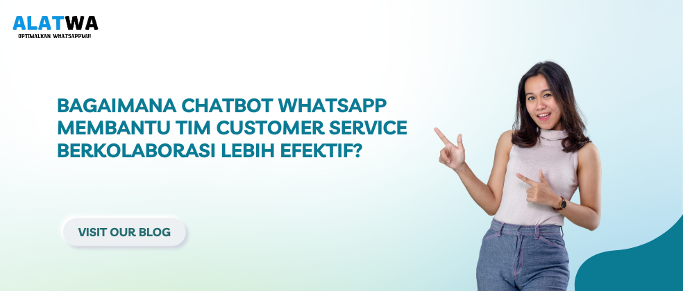 image for Chatbot WhatsApp: Tingkatkan Kolaborasi Tim CS