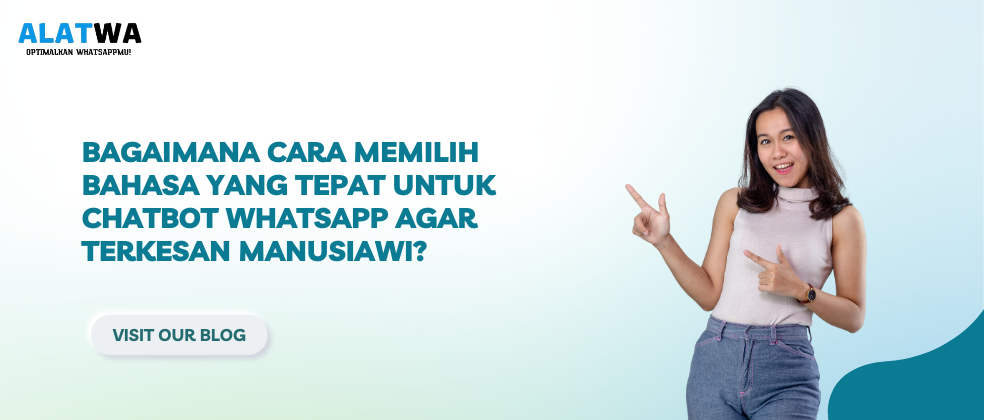 image for Tips Pilih Bahasa Chatbot WhatsApp Humanis