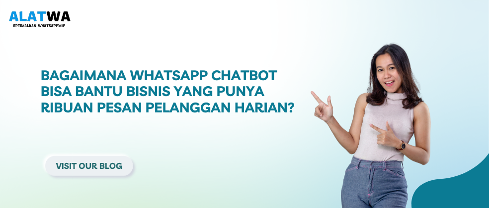 image for WhatsApp Chatbot: Solusi Ribuan Pesan Pelanggan Harian