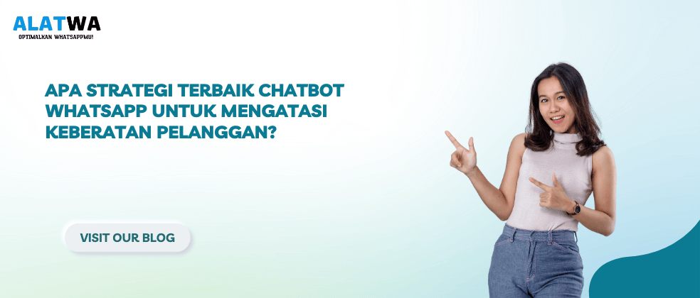 image for Strategi Chatbot WA Atasi Keberatan Pelanggan