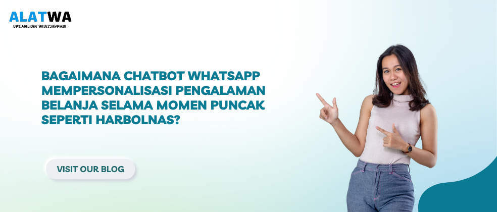 image for Personalisasi Belanja Harbolnas dengan Chatbot WhatsApp