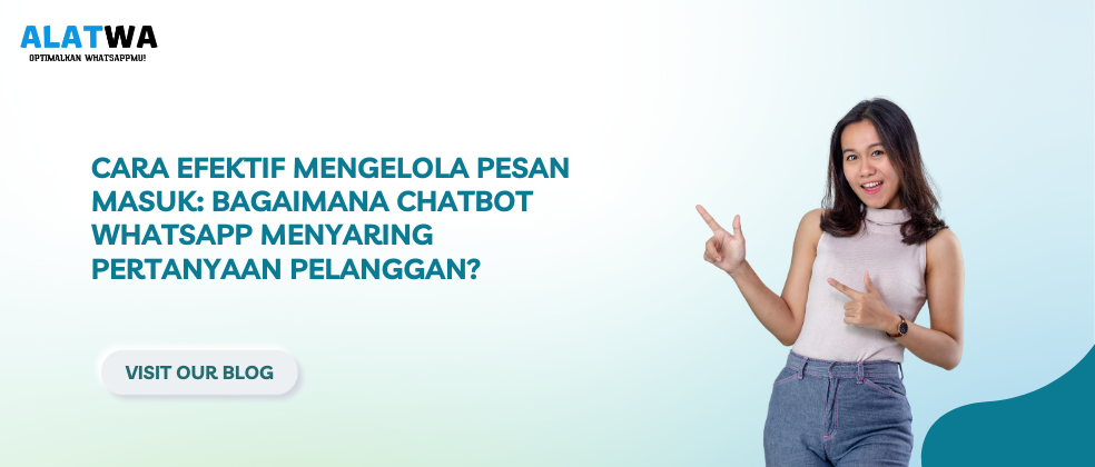 image for Chatbot WhatsApp: Saring Pertanyaan Pelanggan Efektif
