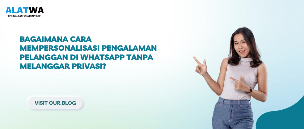 image for Personalisasi WhatsApp: Jaga Privasi Pelanggan
