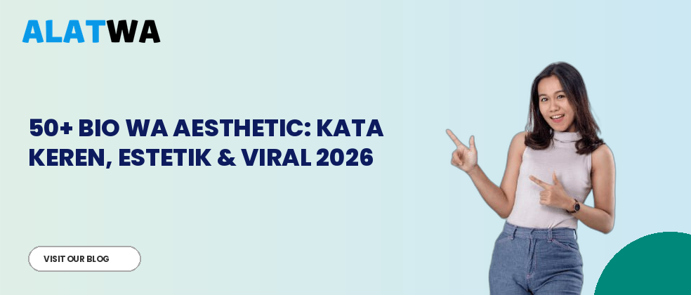 50+ Bio WA Aesthetic: Kata Keren, Estetik & Viral 2026
